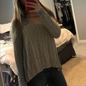 Grey sweater
